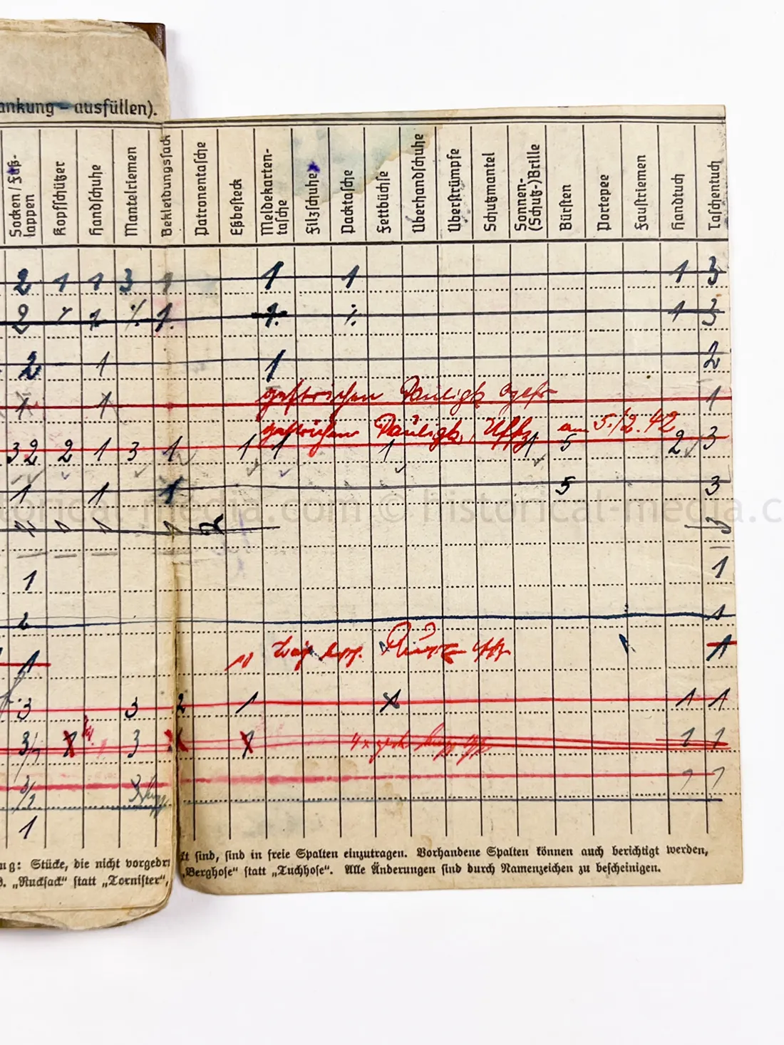 SOLDBUCH - ARTILLERIE REGIMENT 134 - HEERESVERSUCHSANSTALT KUMMERSDORF