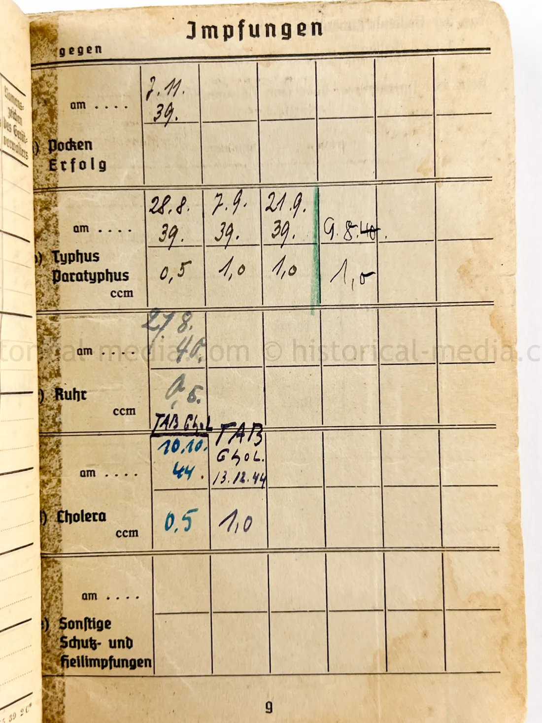 SOLDBUCH - ARTILLERIE REGIMENT 134 - HEERESVERSUCHSANSTALT KUMMERSDORF