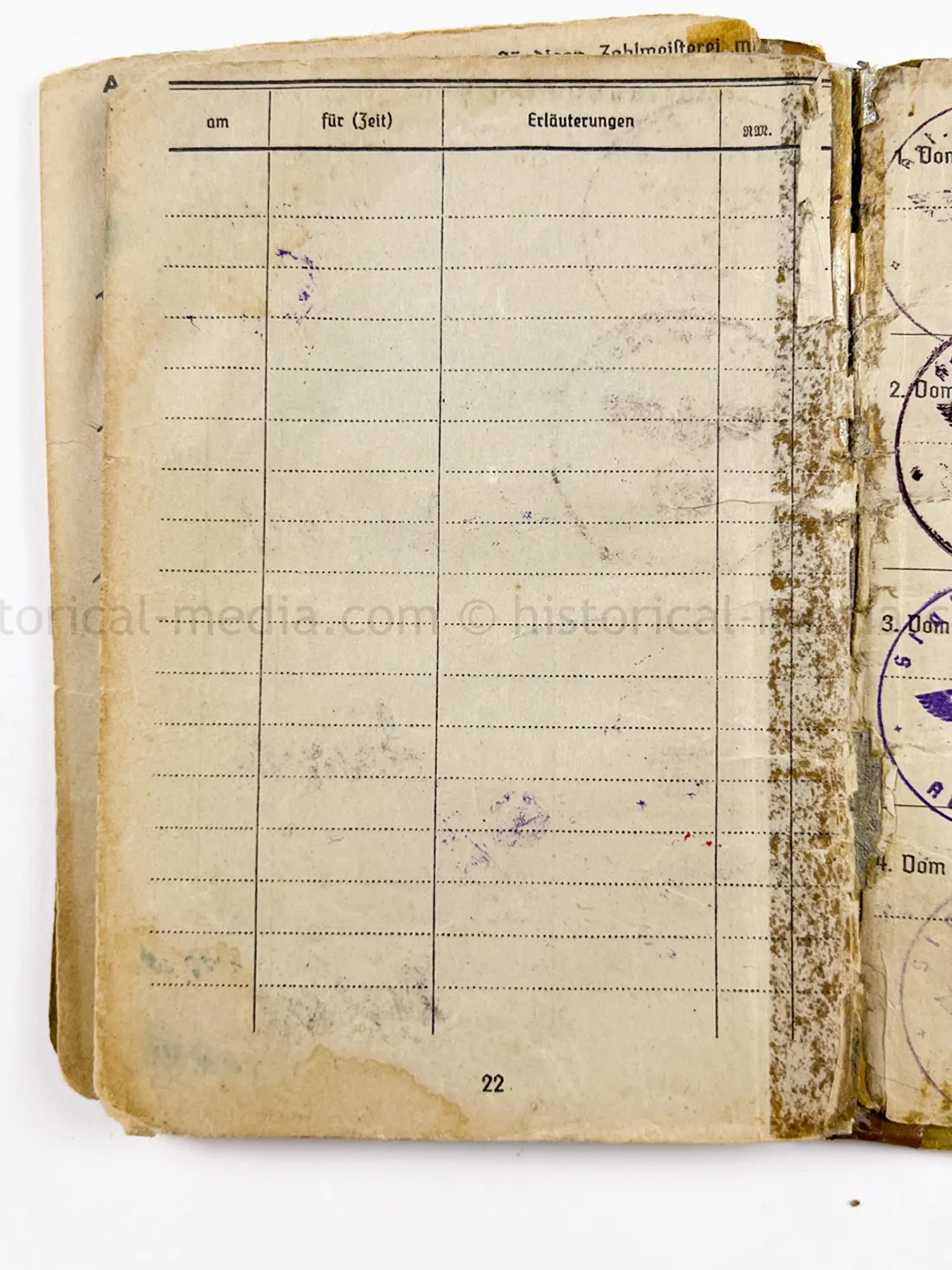 SOLDBUCH - ARTILLERIE REGIMENT 134 - HEERESVERSUCHSANSTALT KUMMERSDORF