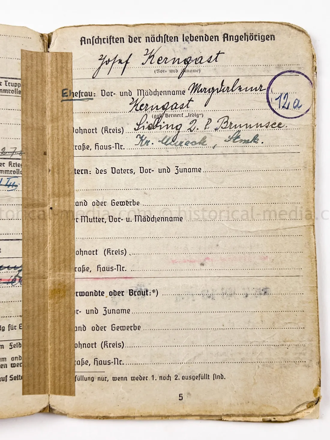 SOLDBUCH - (FLA) PANZER JÁGER ABTEILUNG 100 - 100 JÁGER DIVISION - HEERES FLAK