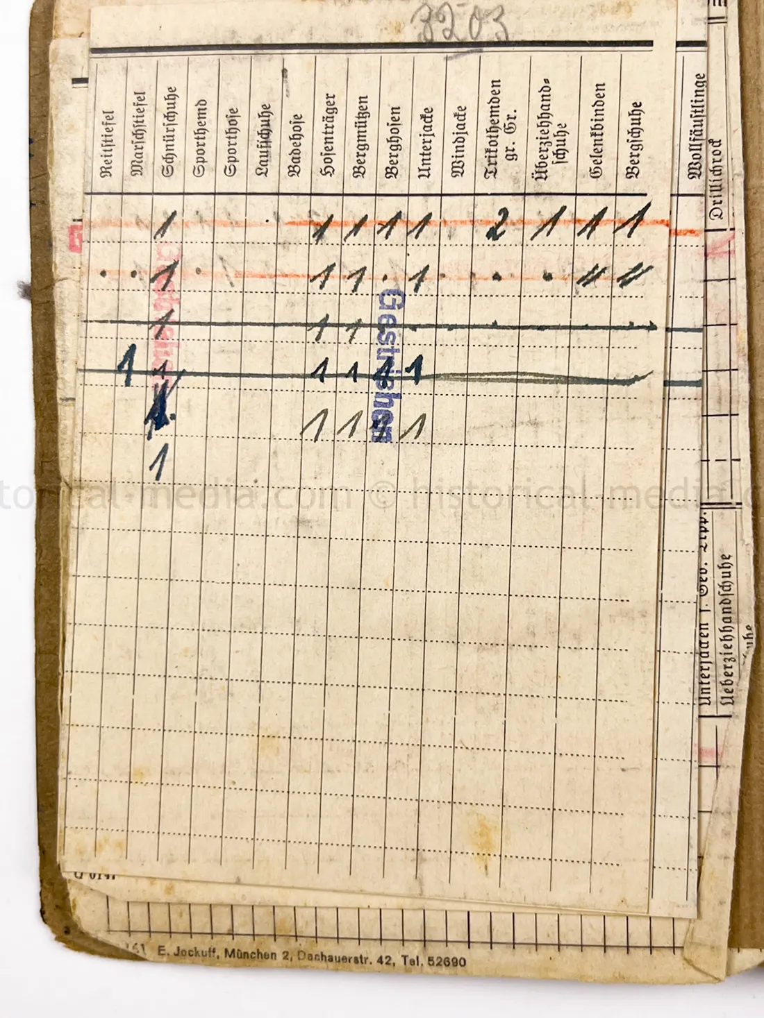 SOLDBUCH - (FLA) PANZER JÁGER ABTEILUNG 100 - 100 JÁGER DIVISION - HEERES FLAK