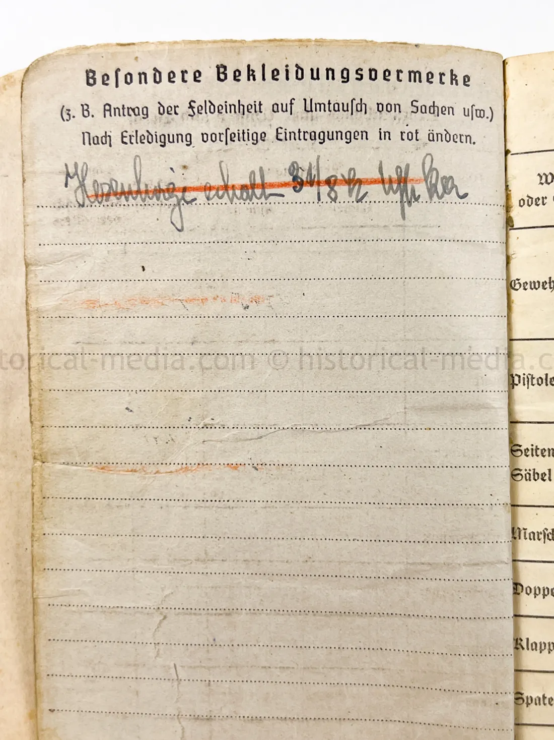 SOLDBUCH - (FLA) PANZER JÁGER ABTEILUNG 100 - 100 JÁGER DIVISION - HEERES FLAK