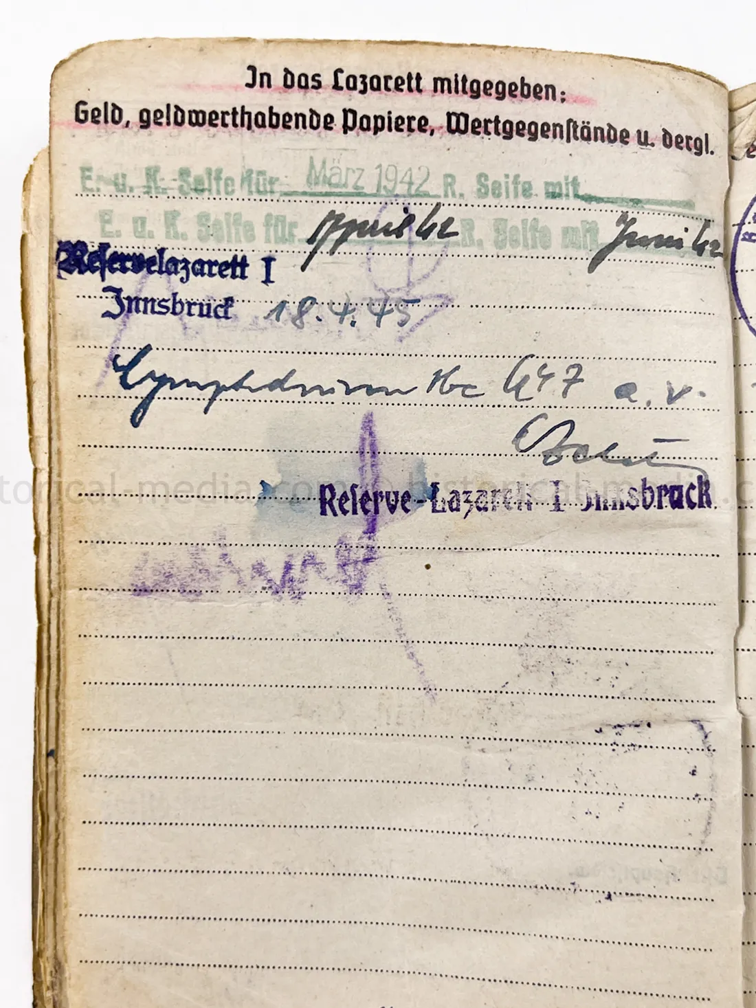 SOLDBUCH - (FLA) PANZER JÁGER ABTEILUNG 100 - 100 JÁGER DIVISION - HEERES FLAK