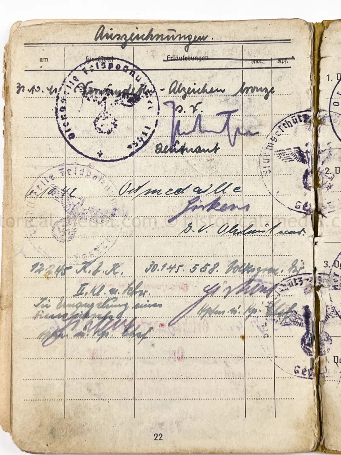 SOLDBUCH - STURMGESCHÜTZ BRIGADE 208 - HEILIGENBEIL POCKET