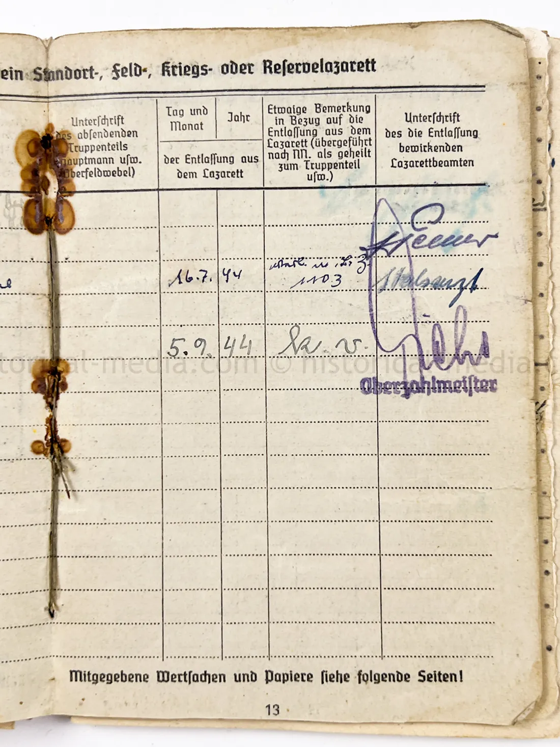 SOLDBUCH + ID TAG + PHOTOS + RIBBON - GRENADIER REGIMENT 677 - MEMEL CAMPAIGN MEDAL