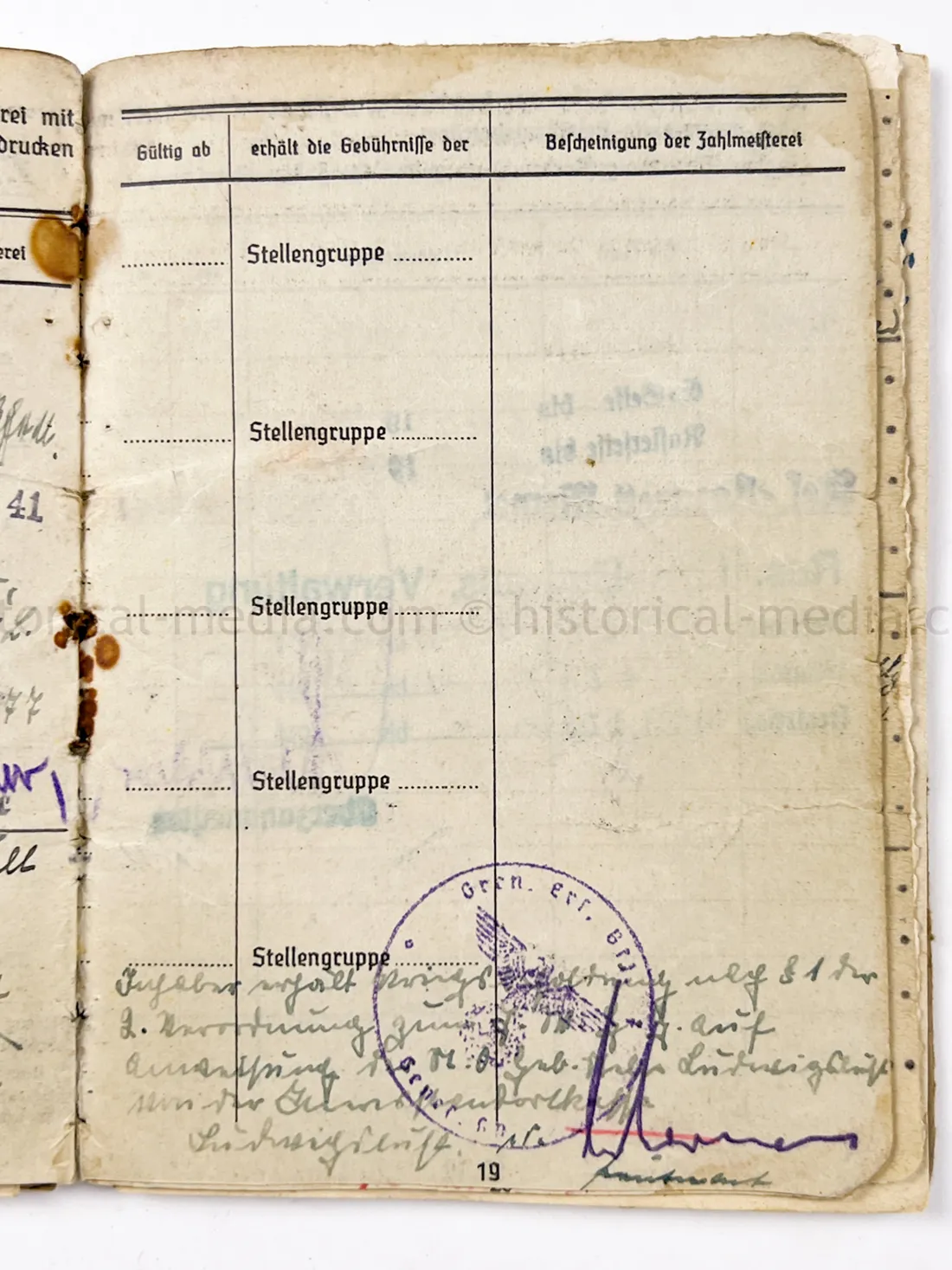 SOLDBUCH + ID TAG + PHOTOS + RIBBON - GRENADIER REGIMENT 677 - MEMEL CAMPAIGN MEDAL