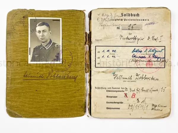SOLDBUCH - FELDGENDARMERIE - FELDGENDARMERIE ABTEILUNG (MOT.) 690