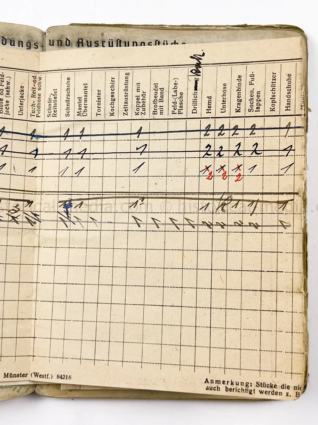 SOLDBUCH - FELDGENDARMERIE - FELDGENDARMERIE ABTEILUNG (MOT.) 690