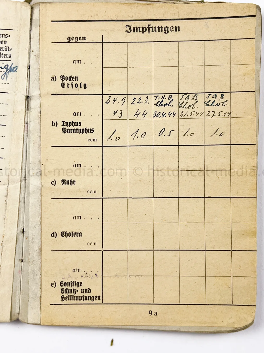 SOLDBUCH - FELDGENDARMERIE - FELDGENDARMERIE ABTEILUNG (MOT.) 690