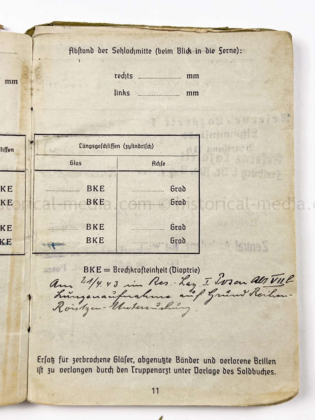 SOLDBUCH - FELDGENDARMERIE - FELDGENDARMERIE ABTEILUNG (MOT.) 690