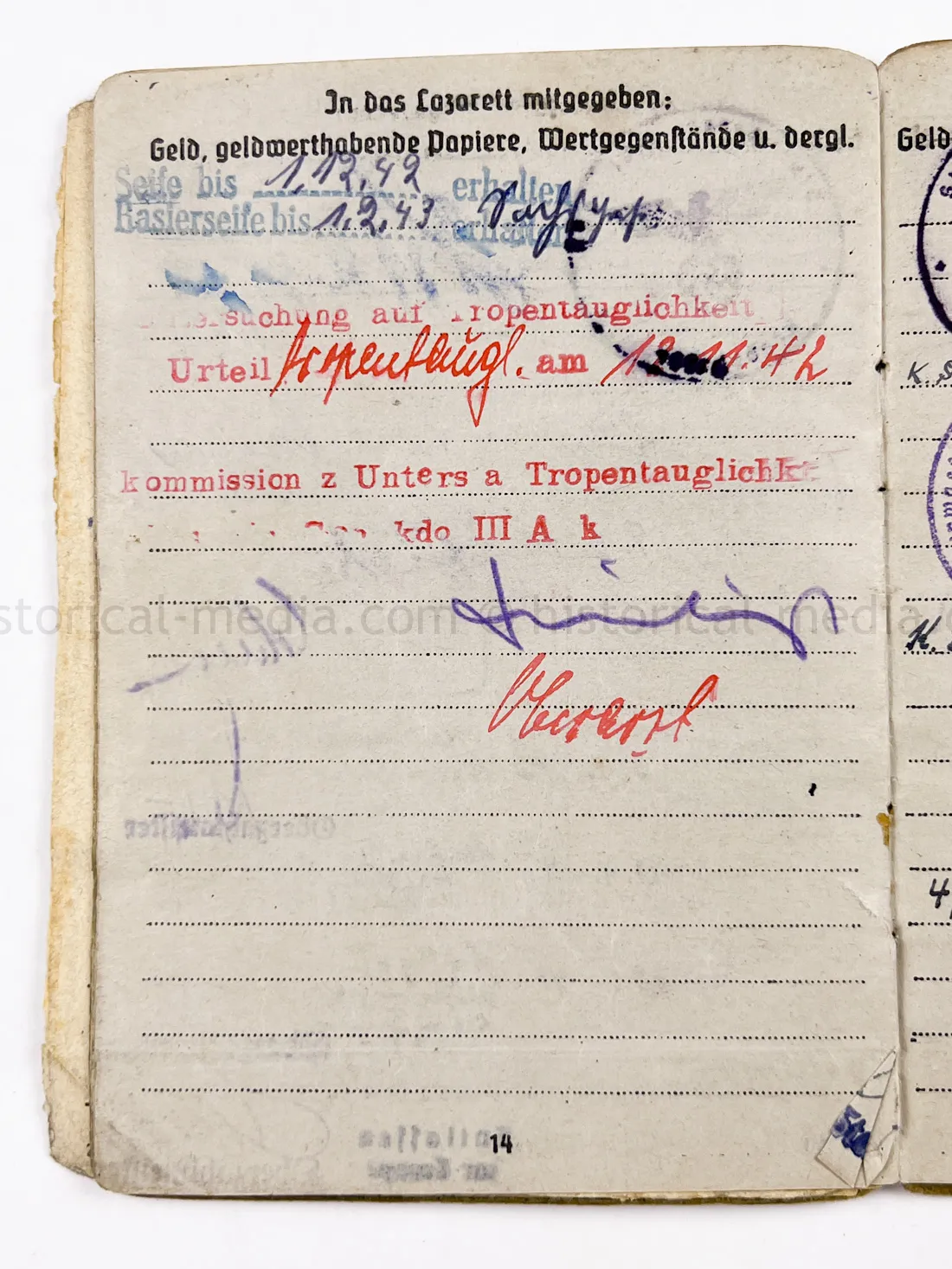 SOLDBUCH & DOCUMENT GROUPING - STURMGESCHÜTZ ABTEILUNG 904 - GOLD WOUND BADGE