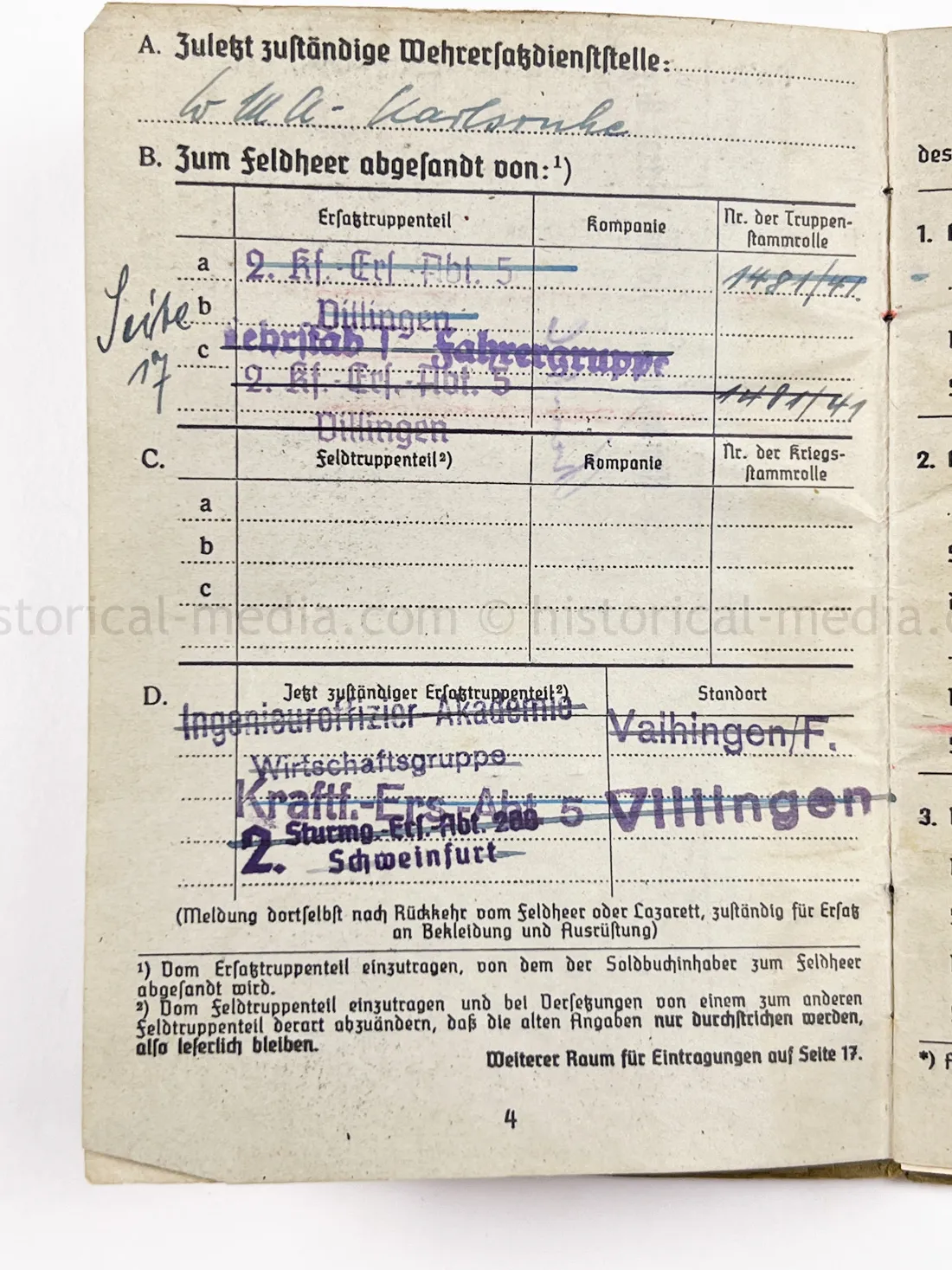 SOLDBUCH - STURMGESCHÜTZ ABTEILUNG 232