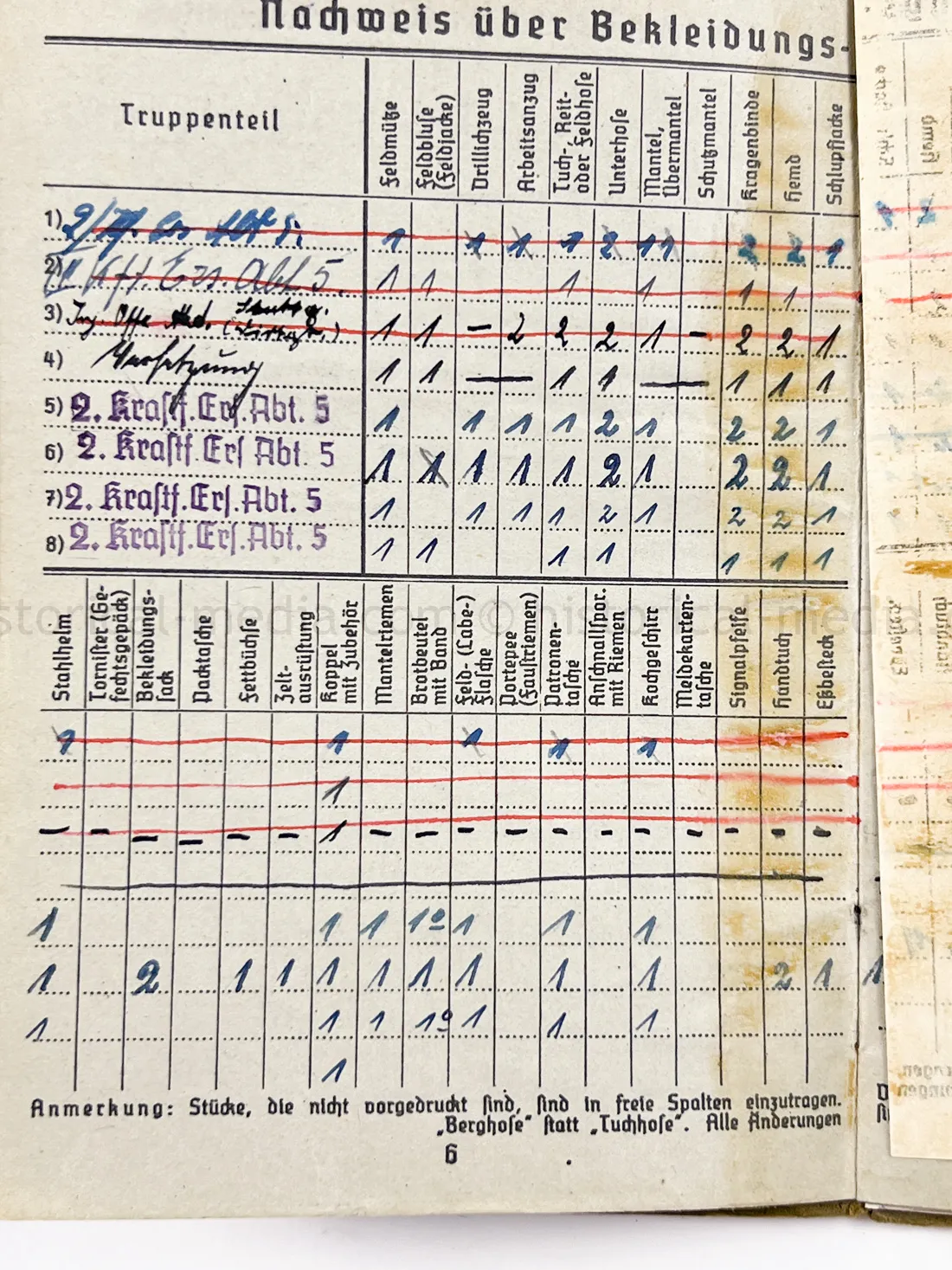 SOLDBUCH - STURMGESCHÜTZ ABTEILUNG 232