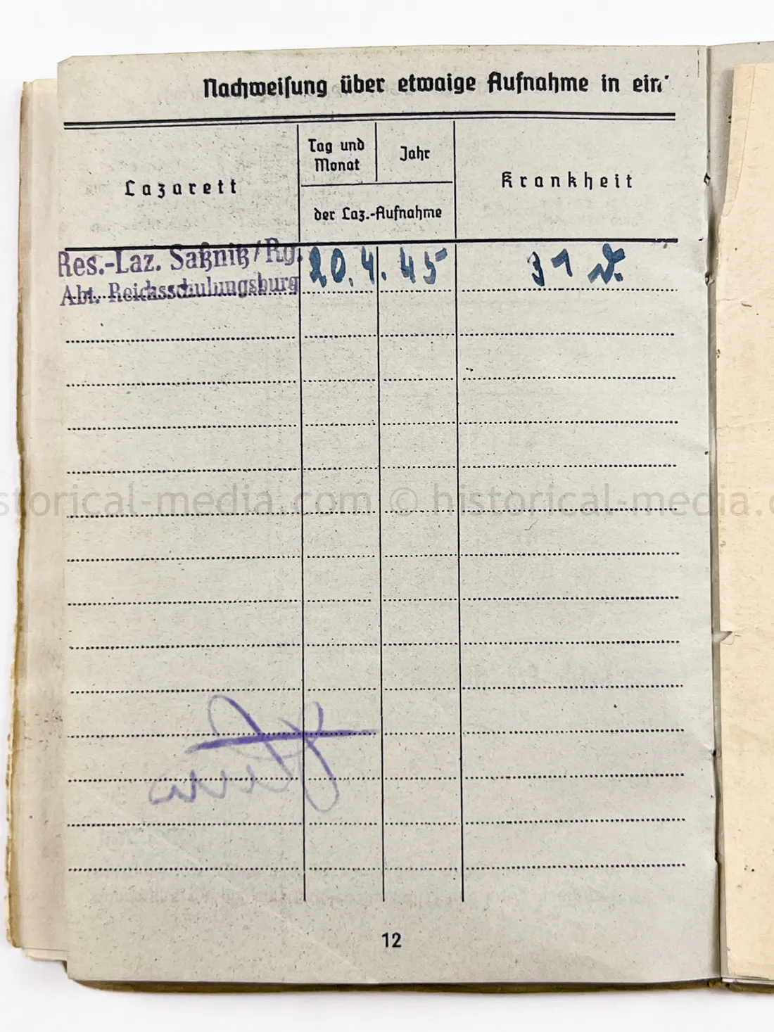 SOLDBUCH - STURMGESCHÜTZ ABTEILUNG 232