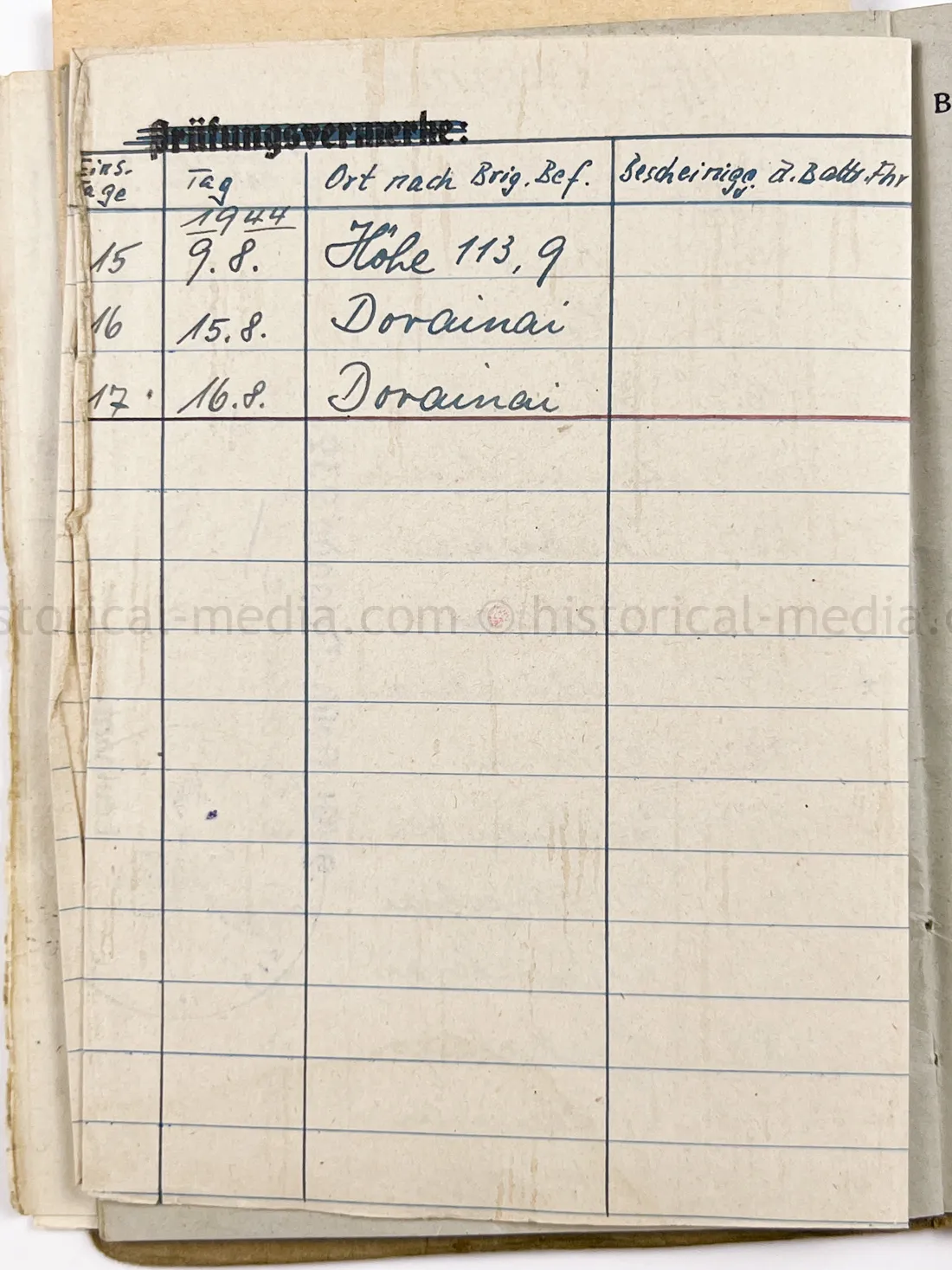 SOLDBUCH - STURMGESCHÜTZ ABTEILUNG 232