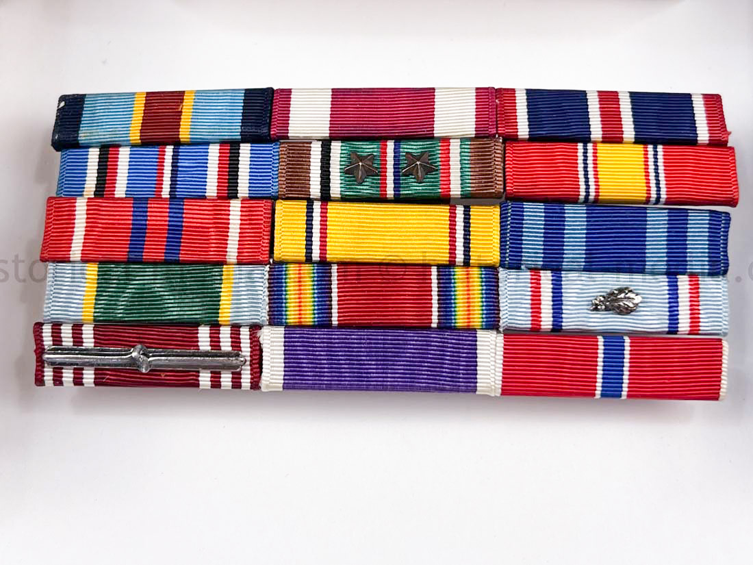 US WWII & KOREAN WAR MEDAL GROUPING - 71st INFANTRY REGIMENT - BATTLE OF THE BULGE