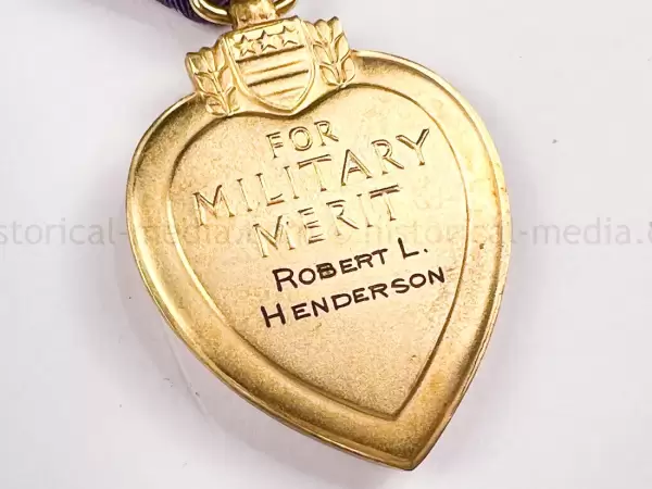 US WWII PURPLE HEART - 19th BOMB GROUP - POW & KIA - BATAAN DEATH MARCH