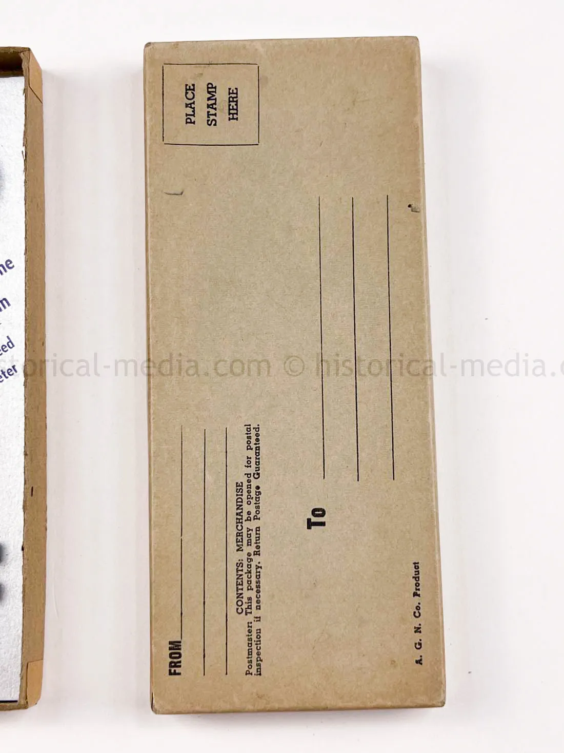 US WWII HOME FRONT AIR CORPS SOUVENIR THERMOMETER IN BOX