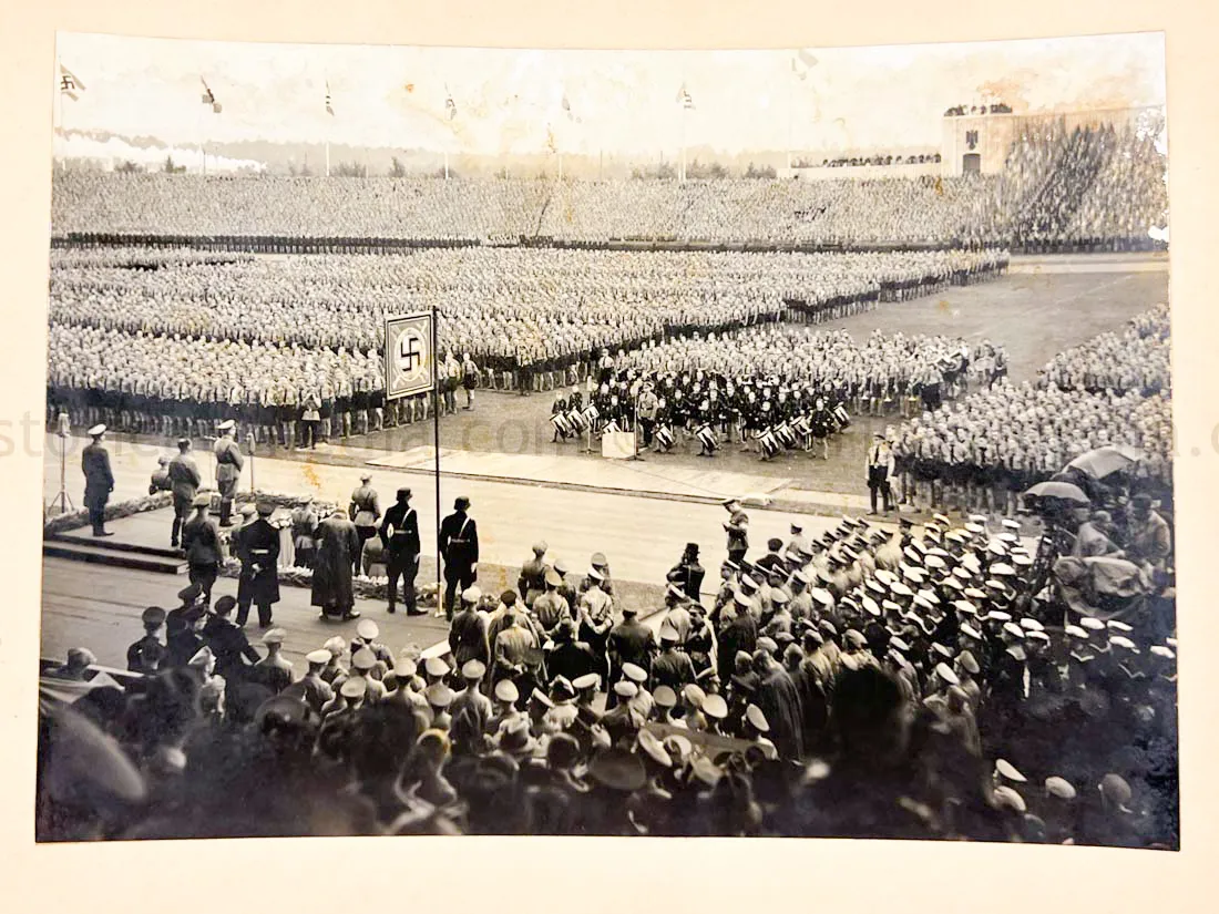 HITLER JUGEND PHOTO ALBUM - NÜRNBERG RALLY