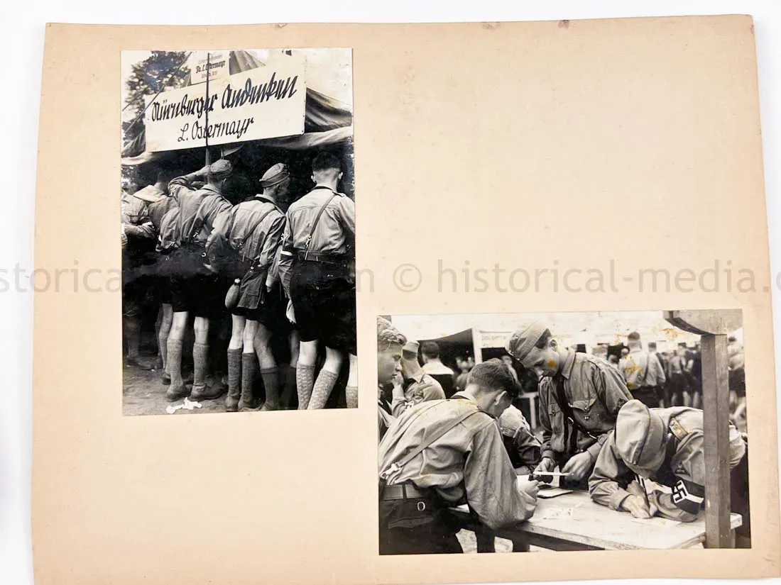 HITLER JUGEND PHOTO ALBUM - NÜRNBERG RALLY