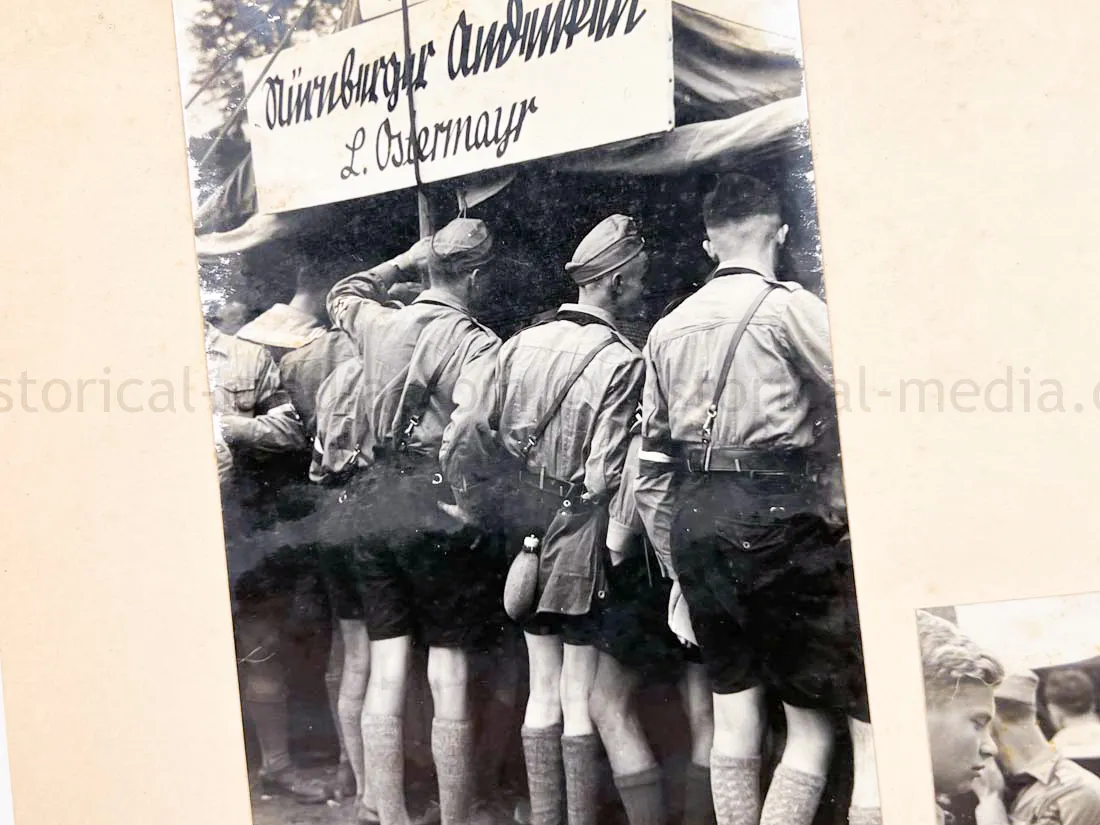 HITLER JUGEND PHOTO ALBUM - NÜRNBERG RALLY