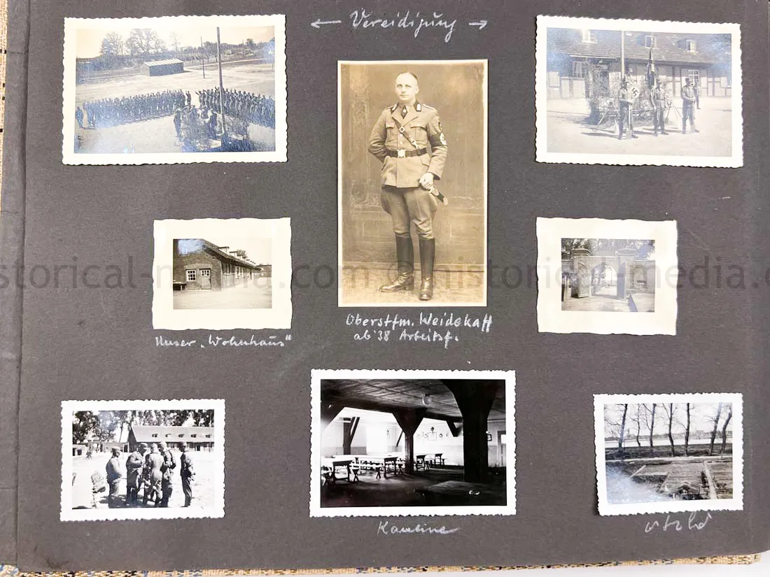 GERMAN ARMY PHOTO ALBUM - SUDETENLAND CAMPAIGN - NICE!