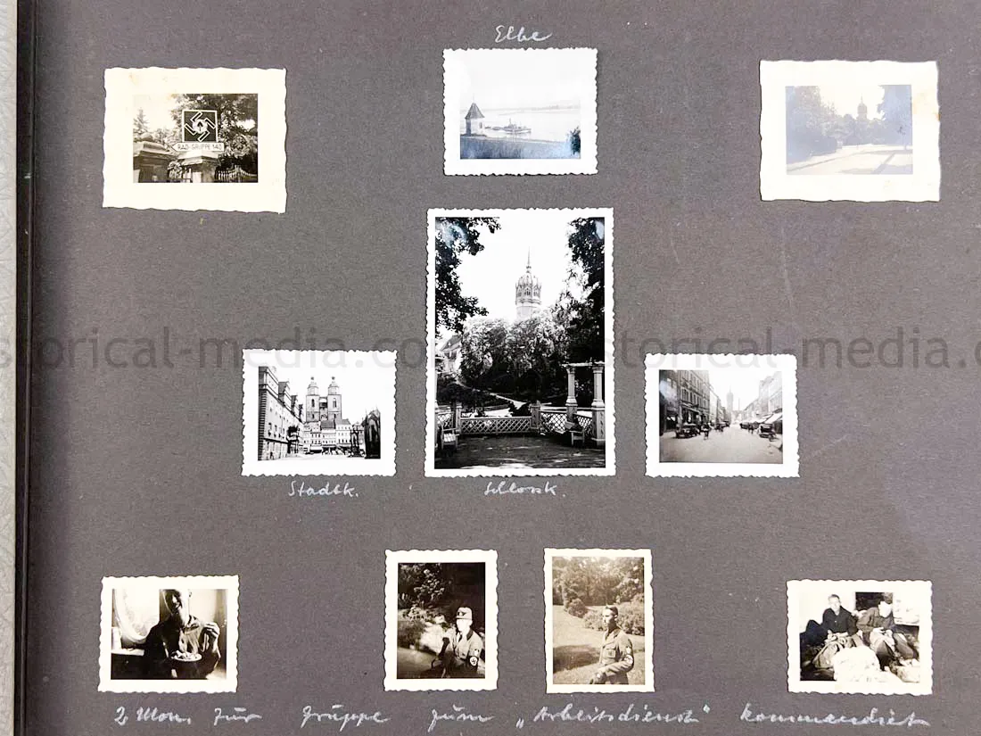 GERMAN ARMY PHOTO ALBUM - SUDETENLAND CAMPAIGN - NICE!