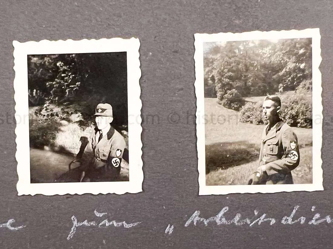 GERMAN ARMY PHOTO ALBUM - SUDETENLAND CAMPAIGN - NICE!