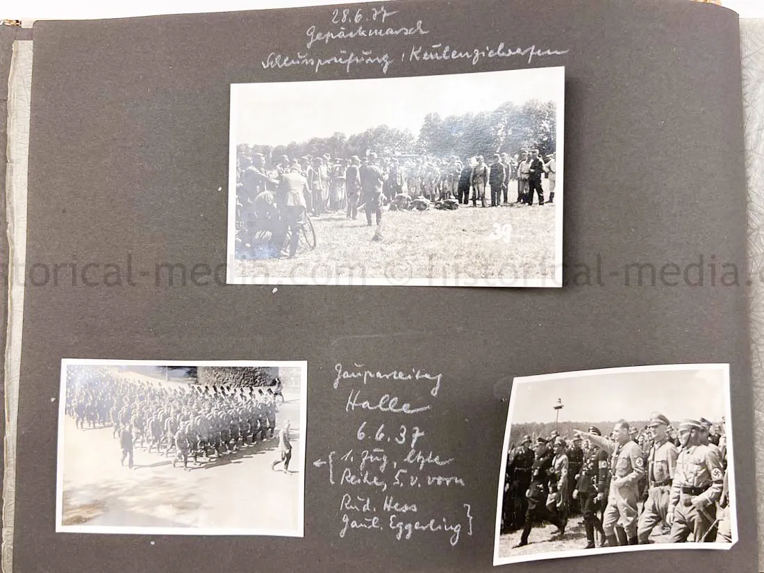 GERMAN ARMY PHOTO ALBUM - SUDETENLAND CAMPAIGN - NICE!