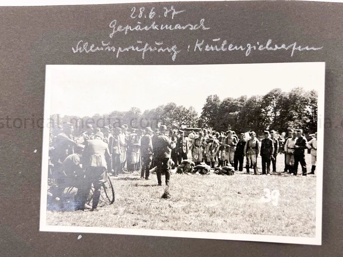 GERMAN ARMY PHOTO ALBUM - SUDETENLAND CAMPAIGN - NICE!