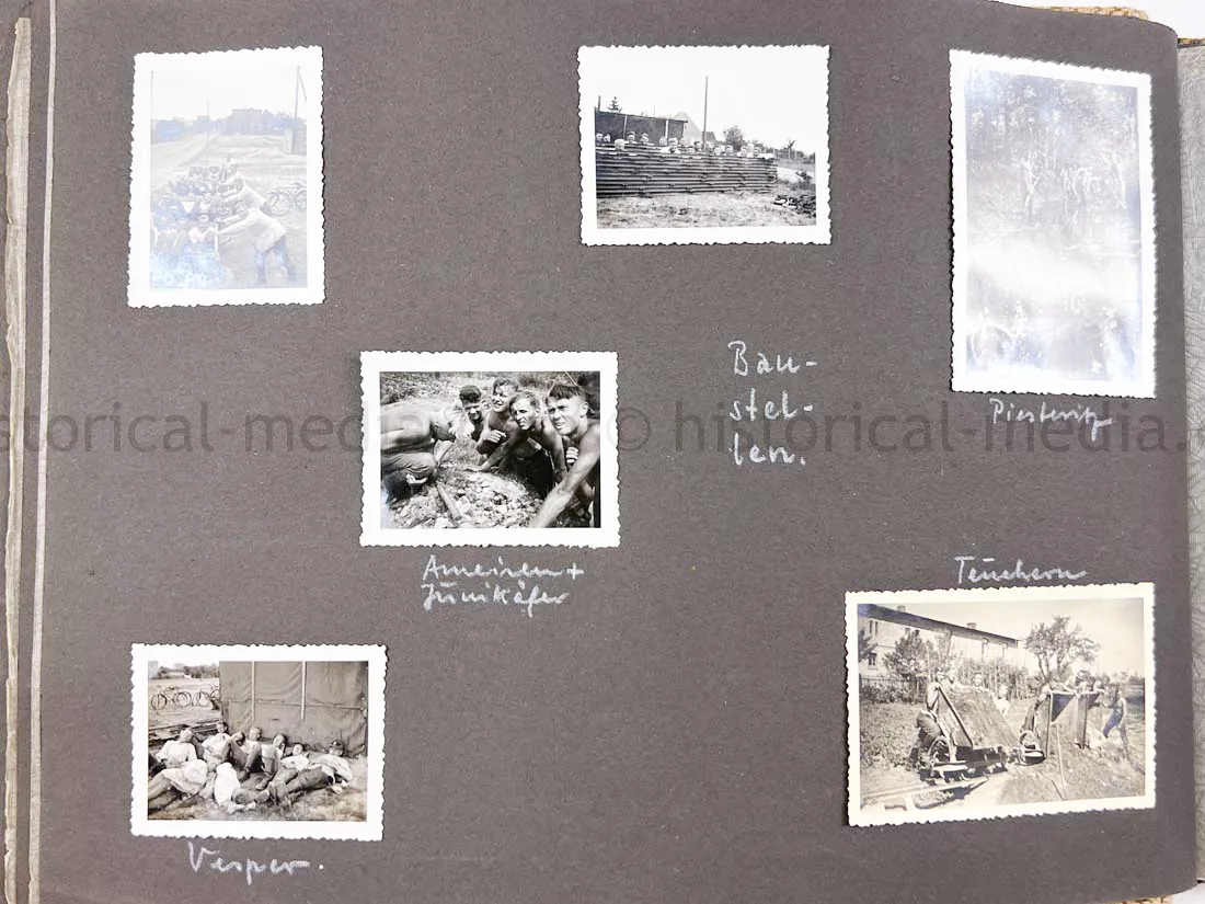 GERMAN ARMY PHOTO ALBUM - SUDETENLAND CAMPAIGN - NICE!