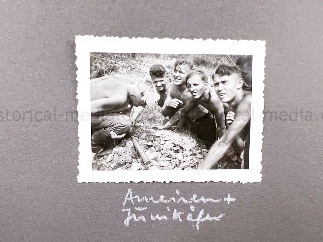 GERMAN ARMY PHOTO ALBUM - SUDETENLAND CAMPAIGN - NICE!