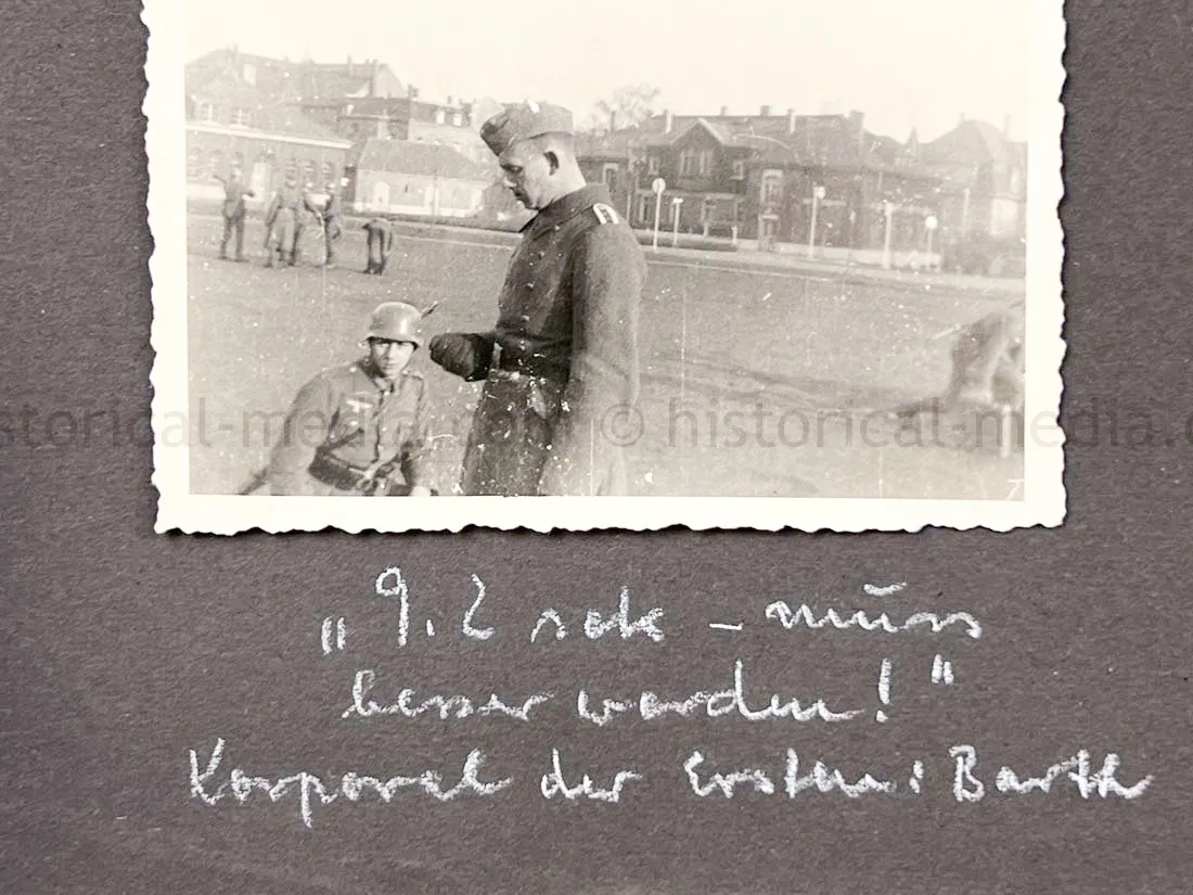 GERMAN ARMY PHOTO ALBUM - SUDETENLAND CAMPAIGN - NICE!