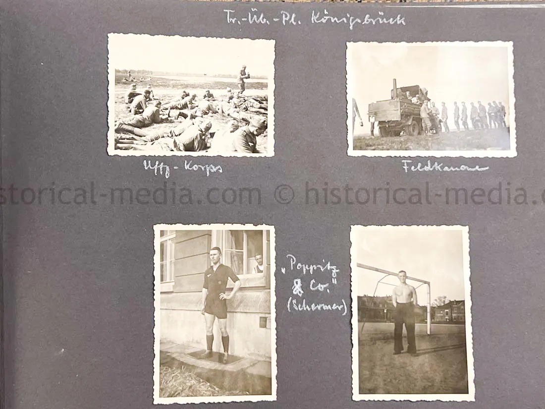 GERMAN ARMY PHOTO ALBUM - SUDETENLAND CAMPAIGN - NICE!