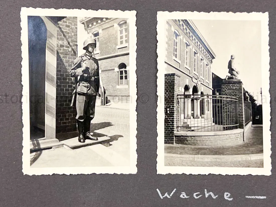 GERMAN ARMY PHOTO ALBUM - SUDETENLAND CAMPAIGN - NICE!