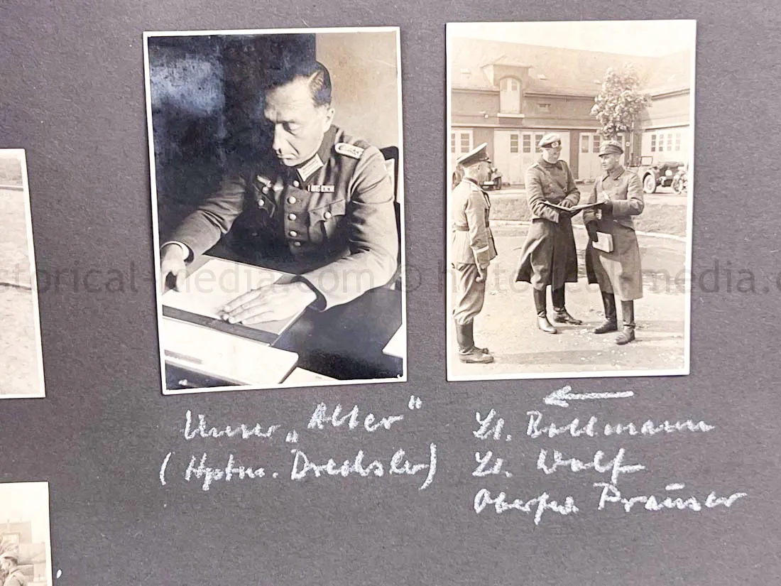 GERMAN ARMY PHOTO ALBUM - SUDETENLAND CAMPAIGN - NICE!
