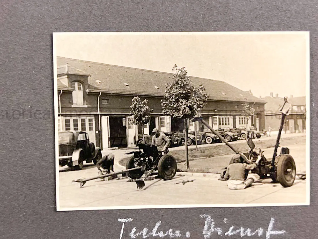 GERMAN ARMY PHOTO ALBUM - SUDETENLAND CAMPAIGN - NICE!