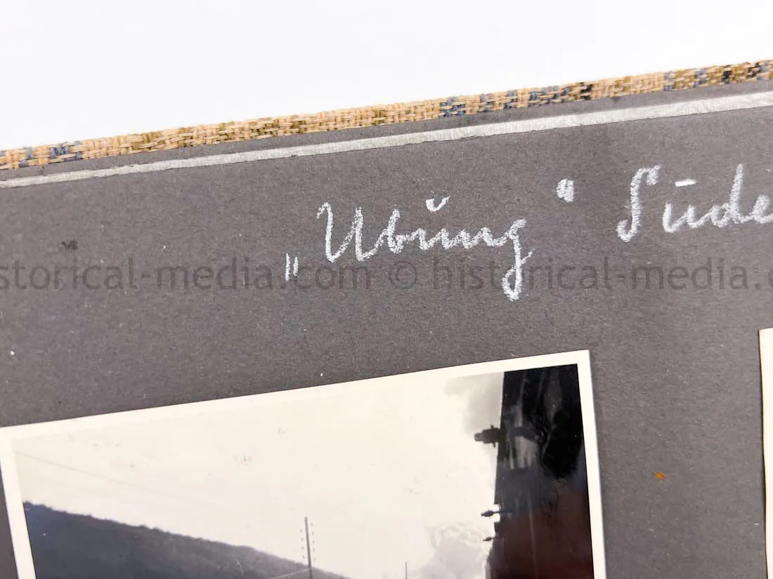 GERMAN ARMY PHOTO ALBUM - SUDETENLAND CAMPAIGN - NICE!