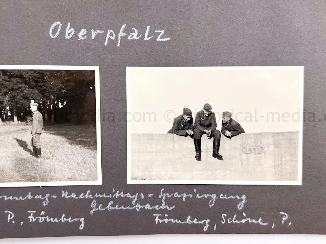 GERMAN ARMY PHOTO ALBUM - SUDETENLAND CAMPAIGN - NICE!