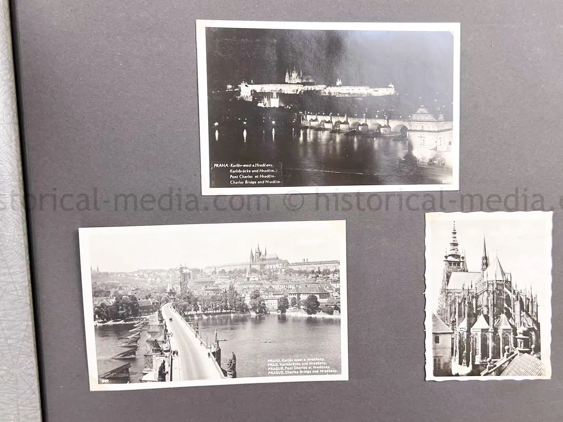GERMAN ARMY PHOTO ALBUM - SUDETENLAND CAMPAIGN - NICE!