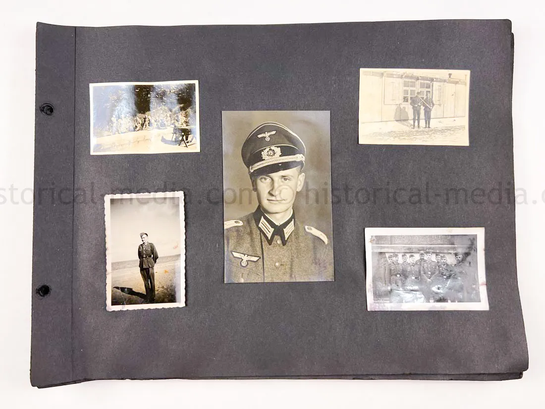 GERMAN ARMY OFFICER PHOTO ALBUM