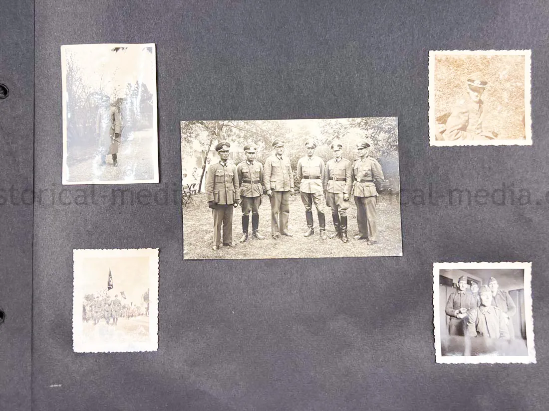 GERMAN ARMY OFFICER PHOTO ALBUM