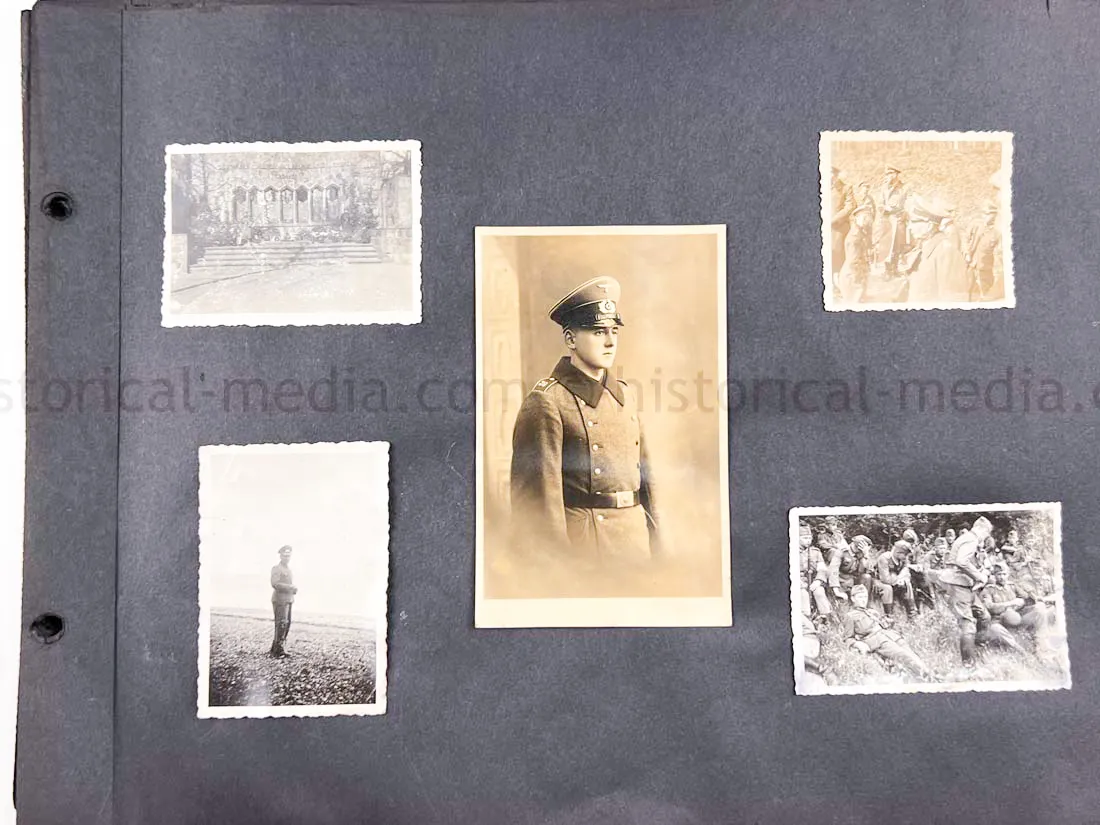 GERMAN ARMY OFFICER PHOTO ALBUM