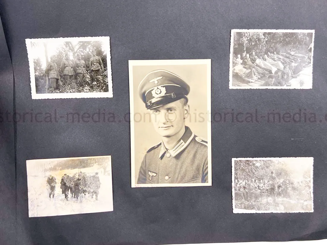 GERMAN ARMY OFFICER PHOTO ALBUM