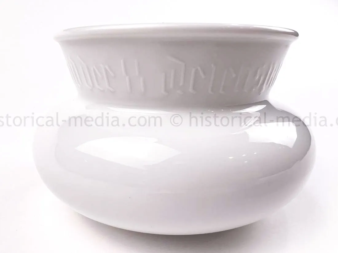 RARE ALLACH PORCELAIN - SS BIWAK BOWL NÜRNBERG REICHSPARTEITAG 1939