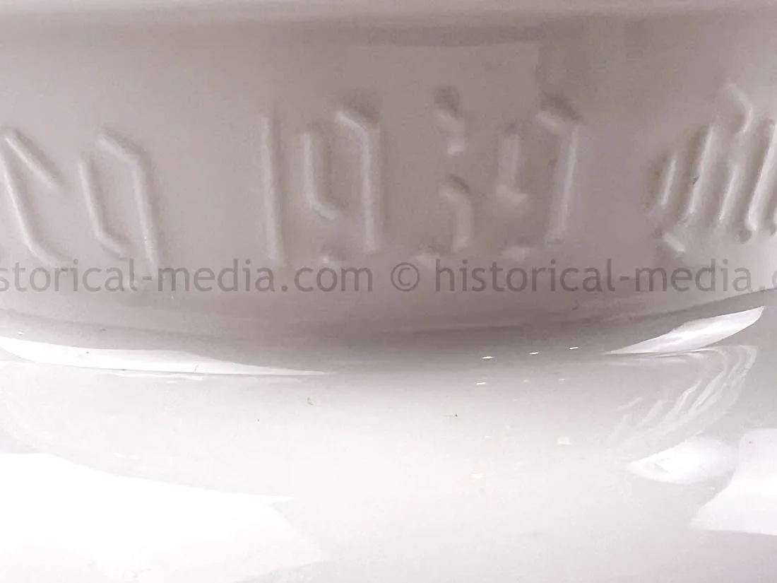 RARE ALLACH PORCELAIN - SS BIWAK BOWL NÜRNBERG REICHSPARTEITAG 1939