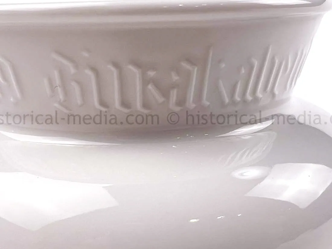 RARE ALLACH PORCELAIN - SS BIWAK BOWL NÜRNBERG REICHSPARTEITAG 1939