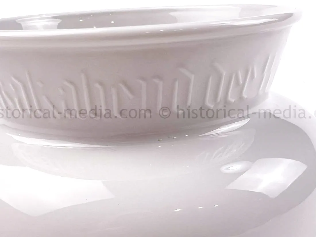 RARE ALLACH PORCELAIN - SS BIWAK BOWL NÜRNBERG REICHSPARTEITAG 1939