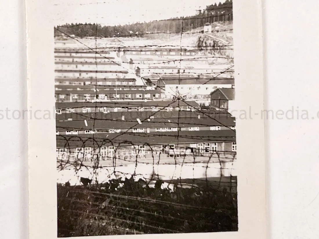 US GI WWII PHOTO GROUPING - BUCHENWALD CONCENTRATION CAMP, MUSSOLINI, AIRCRAFT, TANKS