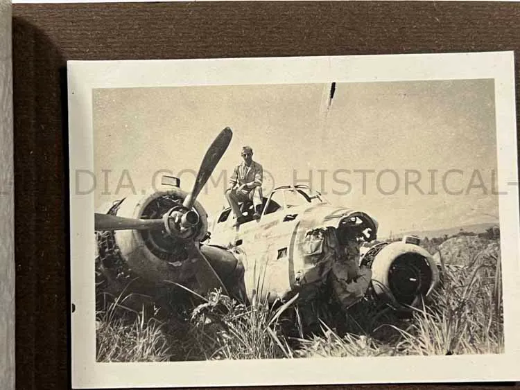 EXTENSIVE US WWII AIR CORPS A-2 GROUPING - MAJOR - 317TH TROOP CARRIER GROUP